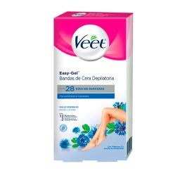 Bandas de Cera Depilatoria Para Piel Sensible Veet - Cont. 12 unidades