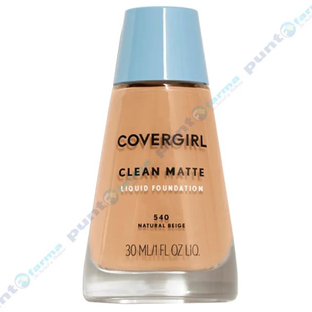 Image miniatura de Base-Liquida-Clean-Matte-Classic-Natural-Beige-N-540-Covergirl-39112.webp