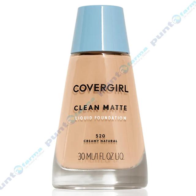 Image miniatura de Base-Liquida-Clean-Matte-Creamy-Natural-N-520-Covergirl-28215.webp