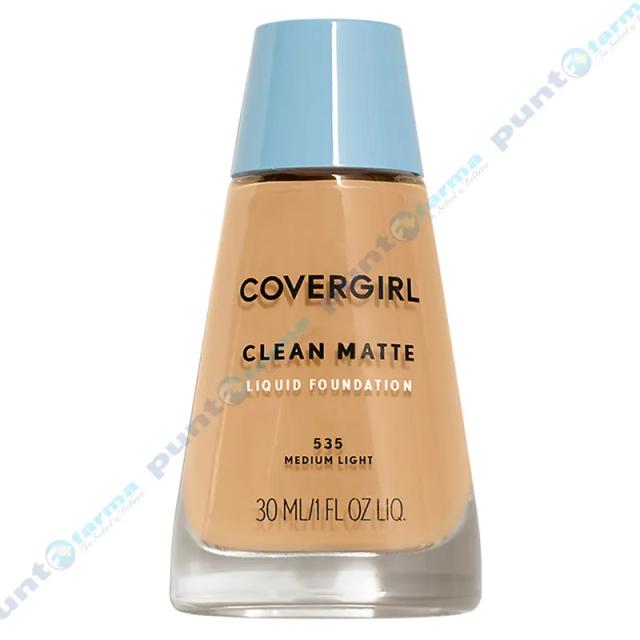 Image miniatura de Base-Liquida-Clean-Matte-Medium-Light-N-535-Covergirl-28216.webp
