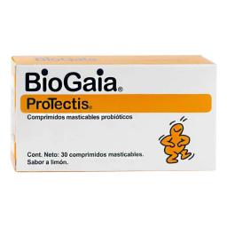 BioGaia Protectis - Caja de 30 comprimidos masticables