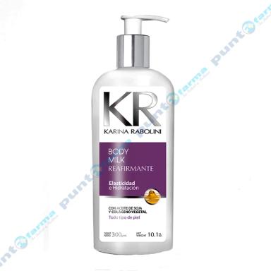 Body Milk Reafirmante con Aceite de Soja y Colágeno Karina Rabolini - 300 gr