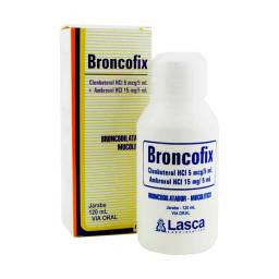 Broncofix Clenbuterol HCI 5 mcg/5 mL - Jarabe de 120 mL