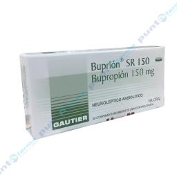 Buprión SR Bupropión 150 mg - Caja de 30 Comprimidos