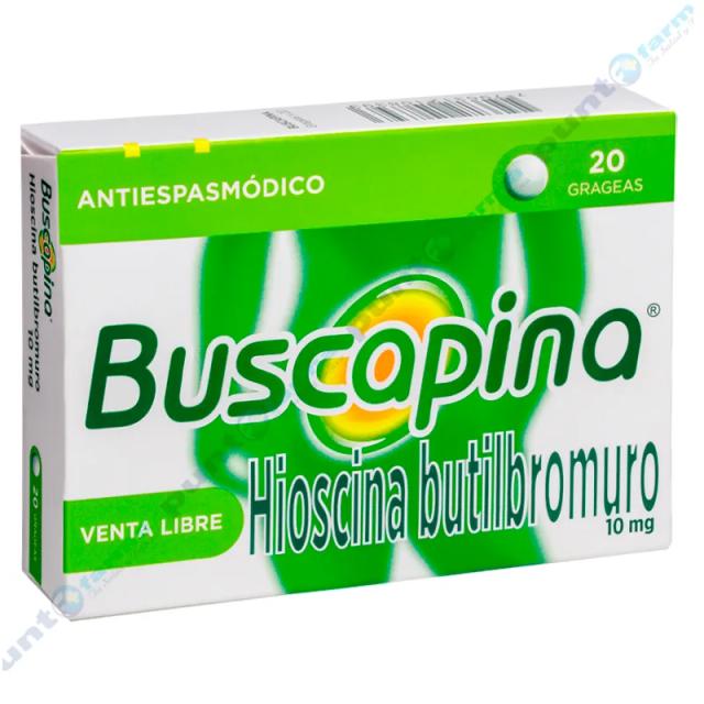 Image miniatura de Buscapina-Hioscina-Butilbromuro-Caja-de-20-grageas-28412.webp
