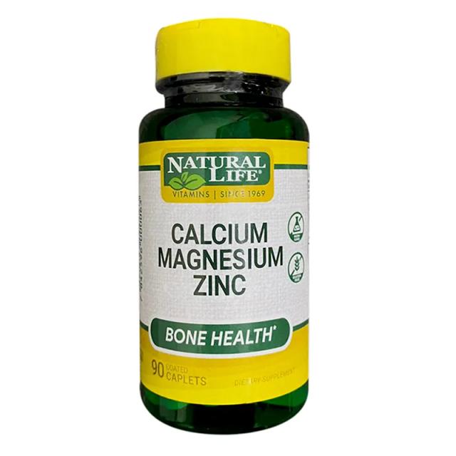 Image miniatura de Calcio-Magnesio-y-Zinc-Natural-Life-Frasco-de-90-comprimidos-recubiertos-43519.webp