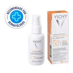 Capital Soleil Uv-Age Daily con Color SPF 50 Vichy - 40mL