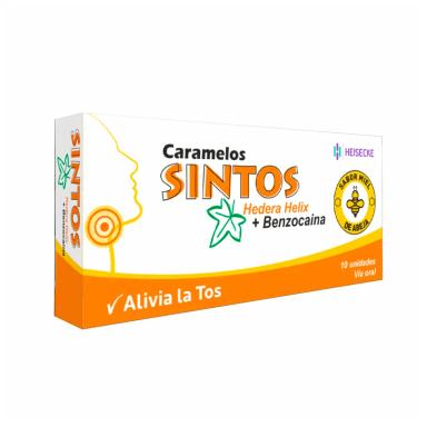 Caramelos Sabor a Miel Sin Tos Hedera Helix - Caja de 10 Unidades