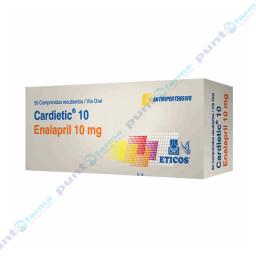 Cardietic 10 Enalapril 10 mg - Caja de 50 comprimidos recubiertos