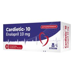Cardietic Enalapril 10 mg - Caja de 30 comprimidos