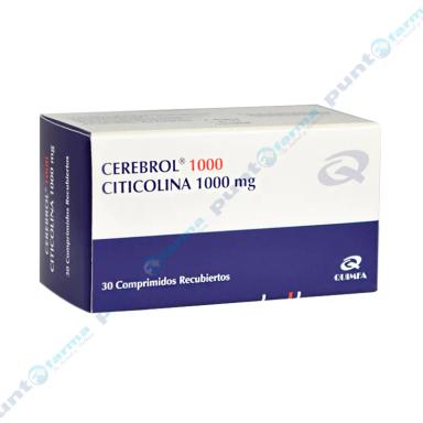 Cerebrol 1000 Citicolina 1000mg - Caja de 30 comprimidos recubiertos