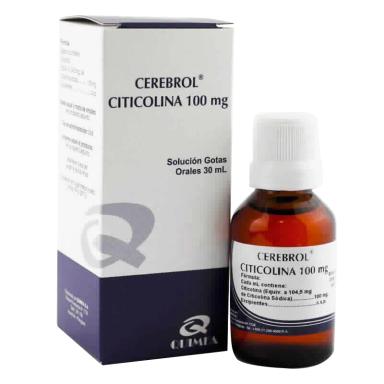 Cerebrol Citicolina 100mg - Gotas orales 30mL