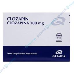 Clozapin 100 mg Clozapina- 100 Comprimidos