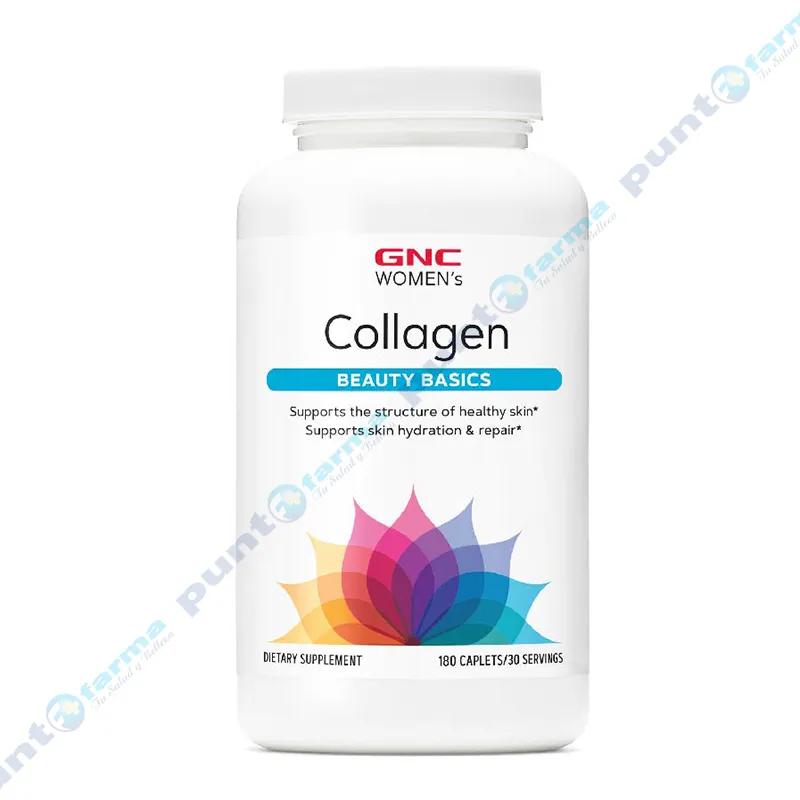 Collagen Beauty Basics GNC Women´s - Frasco de 180 cápsulas