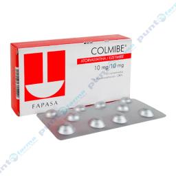 Colmibe Atorvastatina 10 mg Ezetimibe 10 mg - Caja de 30 comprimidos