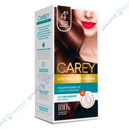 Coloración Crema Castaño Marrón Chocolate Nro 4.9 Carey