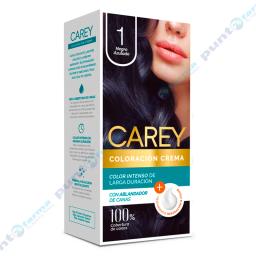 Coloración Crema Negro Azulado Nro 1 Carey