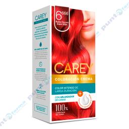 Coloración Crema Rubio Oscuro Super Rojo Nro 6.666 Carey