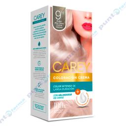 Coloración Crema Rubio muy Claro Ceniza Intenso Nro 9.11 Carey