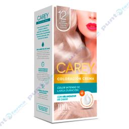 Coloración Crema Super Aclarante Ceniza intenso Nro 12.11 Carey