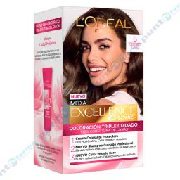 Coloración Excellence Creme Nro 5 Loréal Paris