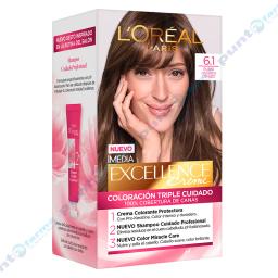 Coloración Excellence Creme Nro 6.1 Loréal Paris