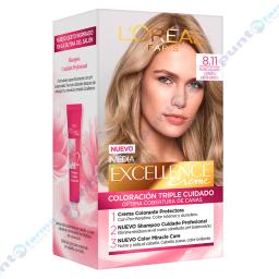 Coloración Excellence Creme Nro 8.11 Loréal Paris