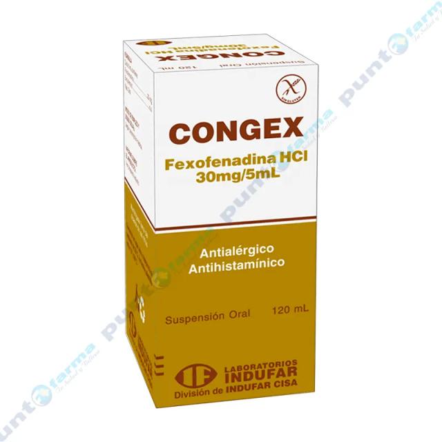 Image miniatura de Congex-Fexofenadina-HCI-30mg-5ml-120-mL-41474.webp