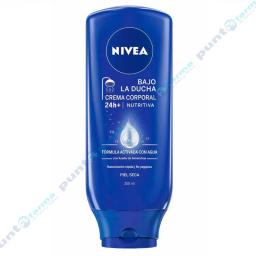 Crema Corporal Bajo la ducha Nutritiva para piel seca Nivea - 250 mL