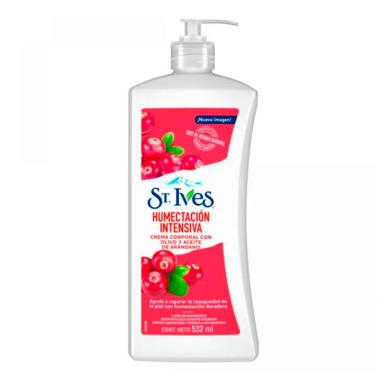 Crema Corporal Humectación Intensiva St. Ives - Cont. 532 mL