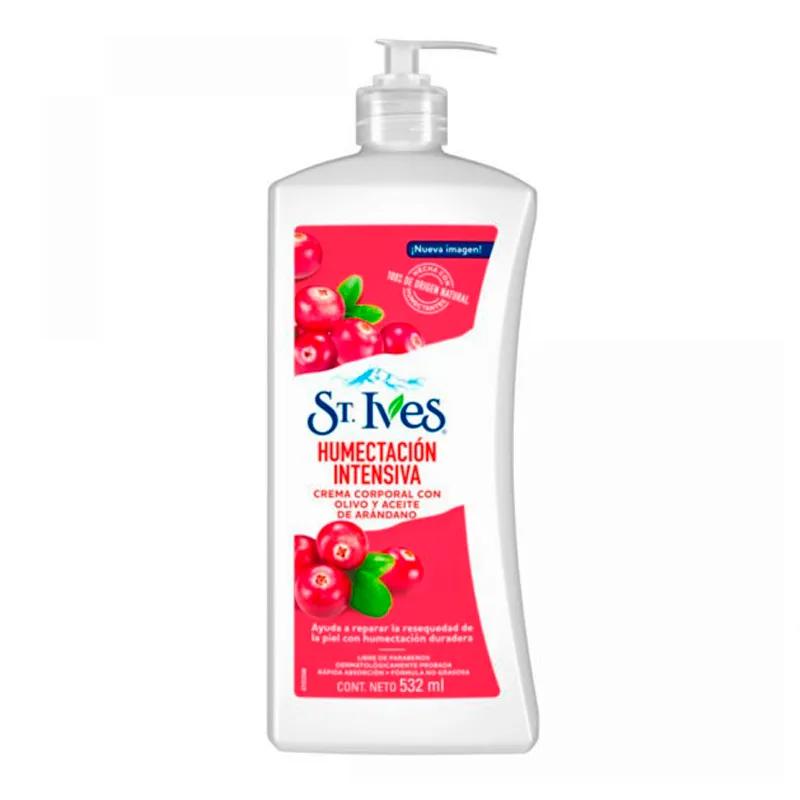 Crema Corporal Humectación Intensiva St. Ives - Cont. 532 mL