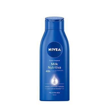 Crema Corporal Milk Nutritiva Nivea - Cont.400 mL