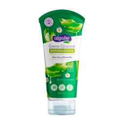 Crema Corporal Reparadora Aloe Vera y Manzanilla Algabo - 200mL