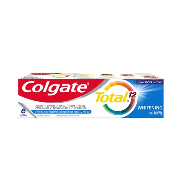 Image miniatura de Crema-Dental-Colgate-Total-12-Anticaries-con-Fluor-Whitening-Cont-90-gr--46241.webp