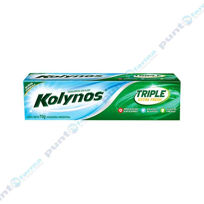 Crema Dental Triple Extra Fresh Kolynos - 90 gr