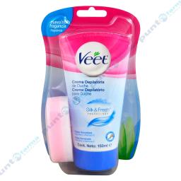 Crema Depilatoria de Ducha Veet - Cont.150 mL
