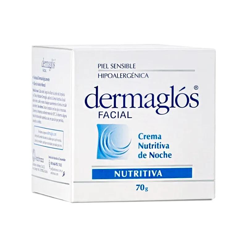Crema Facial Nutritiva Noche Dermaglós - 70 gr