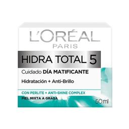 Crema Hidratante Matificante Hidra-Total 5 Loreal Paris - Cont.50mL