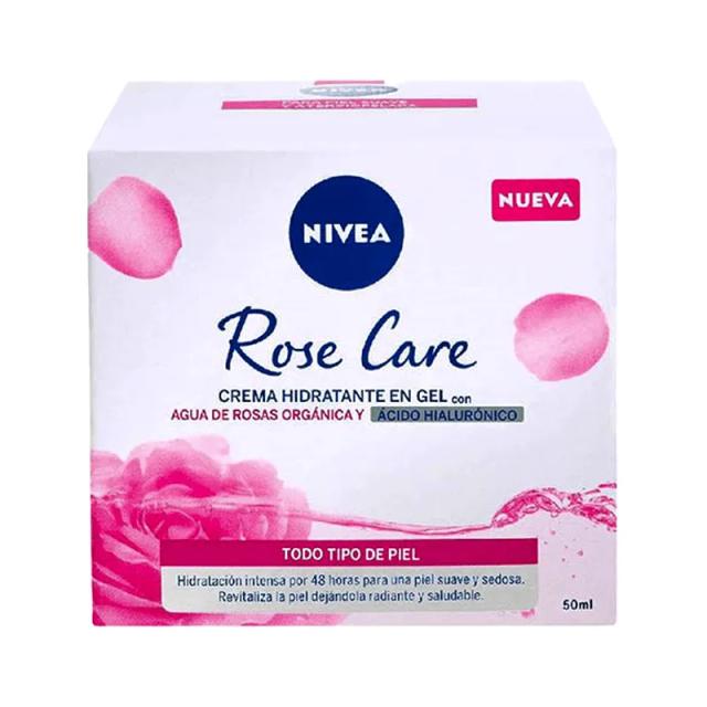 Image miniatura de Crema-Hidratante-en-Gel-Rose-Care-Nivea-50-mL-42976.webp