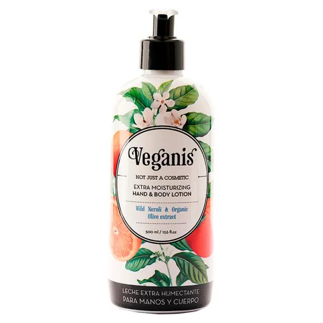 Image miniatura de Crema-Humectante-para-Manos-y-Cuerpo-Neroli-y-Oliva-Veganis-Frasco-de-500ml-46200.webp