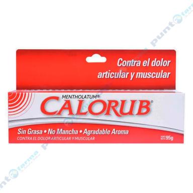 Crema Mentholatum Calorub - Cont. neto 35 g