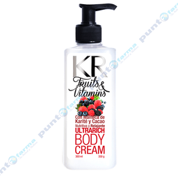 Crema Para el Cuerpo con Manteca de Karité y Cacao Karina Rabolini - 360 mL