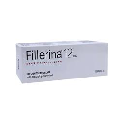 Crema para Contorno de Labios 12 Acidos Hialuronicos Nro 3 Fillerina - 15 mL
