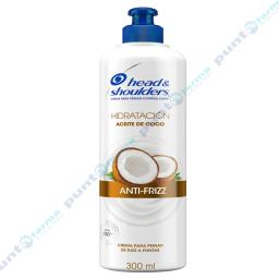 Crema para Peinar Hidratación Aceite de Coco Head & Shoulders - Cont.300 mL