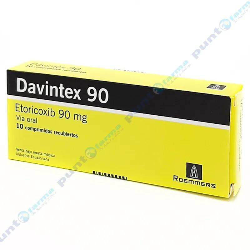 Davintex 90 Etoricoxib 90 mg - Cont. 10 comprimidos recubiertos