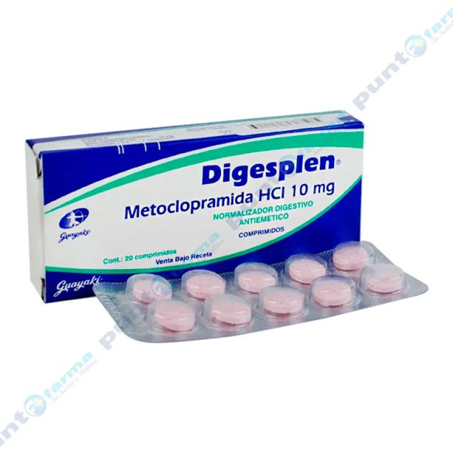 Image miniatura de Digesplen-Metoclopramida-HCI-10-mg-Cont-20-comprimidos-34476.webp