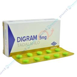Digram Tadalafilo 5 mg - Cont. 20 comprimidos