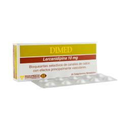 Dimed Lercanidipina 10 mg - Caja de 30 comprimidos revestidos