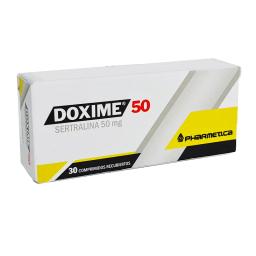 Doxime Sertralina 50 mg - Caja de 30 comprimidos recubiertos