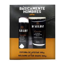 Estuche para Afeitar Bálsamo + Espuma Dr Selby